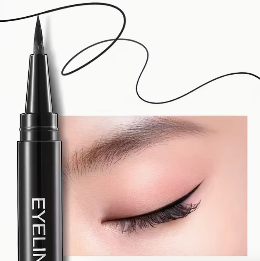 3-Piece Black Liquid Eyeliner Set – Waterproof, Smudge-Proof & Quick-Dry