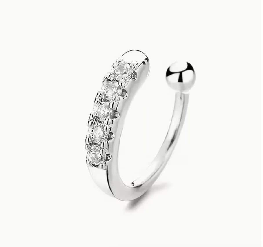 Non-Piercing Nose Ring – Hypoallergenic, Nickel-Free, Bohemian K-Pop & Hip-Hop Style for Women