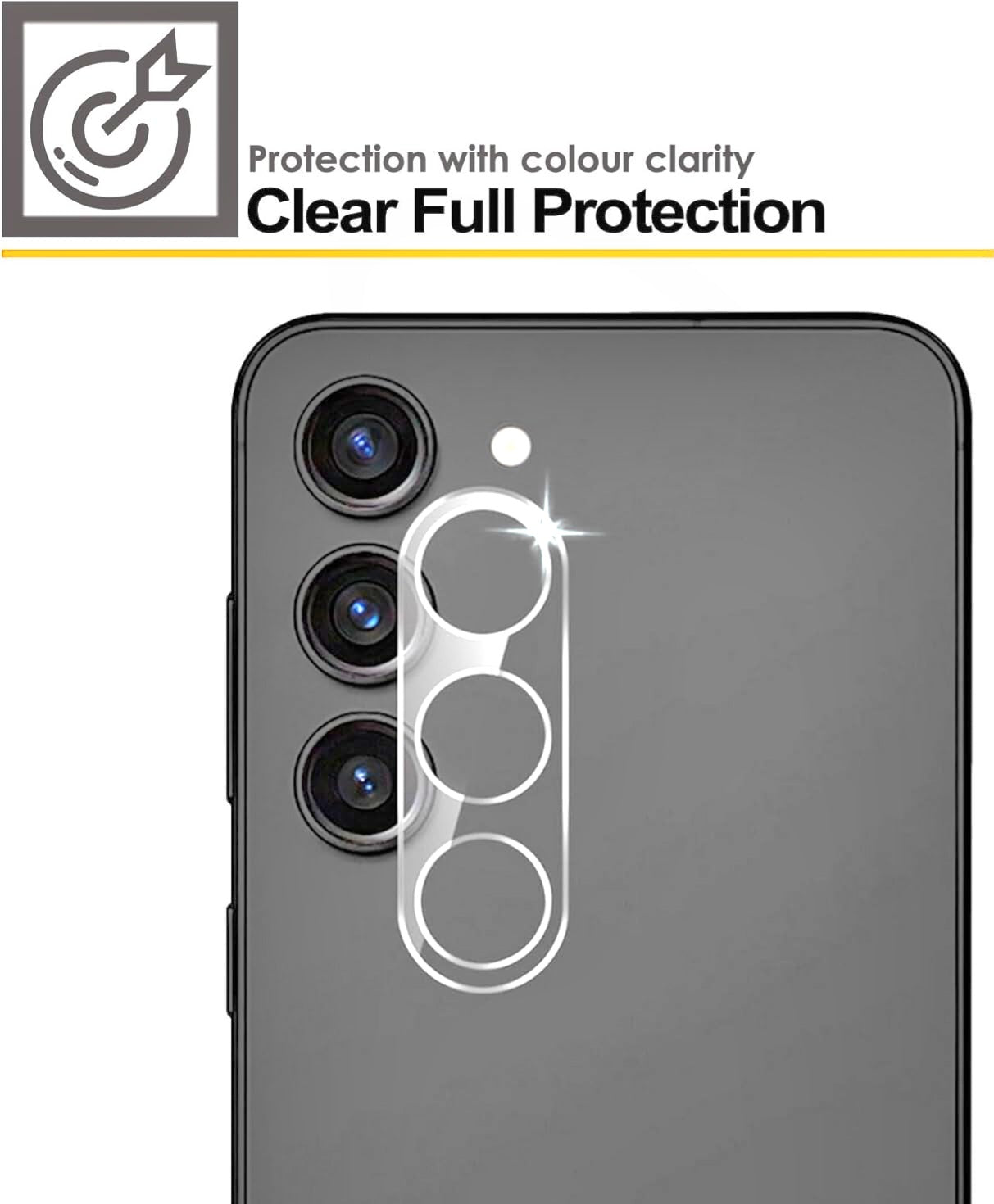 Premium Camera Lens Protector for Samsung Galaxy S22 Ultra / S23 / S23 Ultra / S23 Plus / S24 / S24 Plus / S24 Ultra / S25 / S25 Plus / S25 Ultra / S25 FE – Scratch-Resistant HD Glass