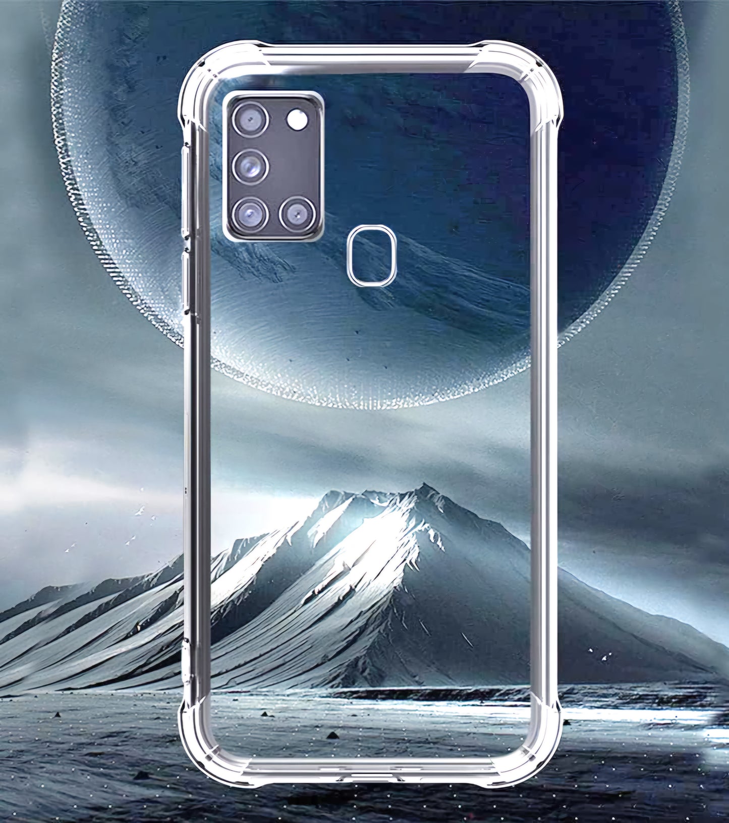 A-Series Crystal Clear Phone Case – Slim, Shockproof & Scratch-Resistant Transparent Cover
