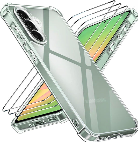 A-Series Crystal Clear Phone Case – Slim, Shockproof & Scratch-Resistant Transparent Cover
