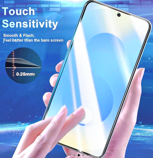 Tempered Glass Screen Protector for Samsung Galaxy S21–S25 Series – 9H Scratch-Resistant Ultra-Clear HD Protection