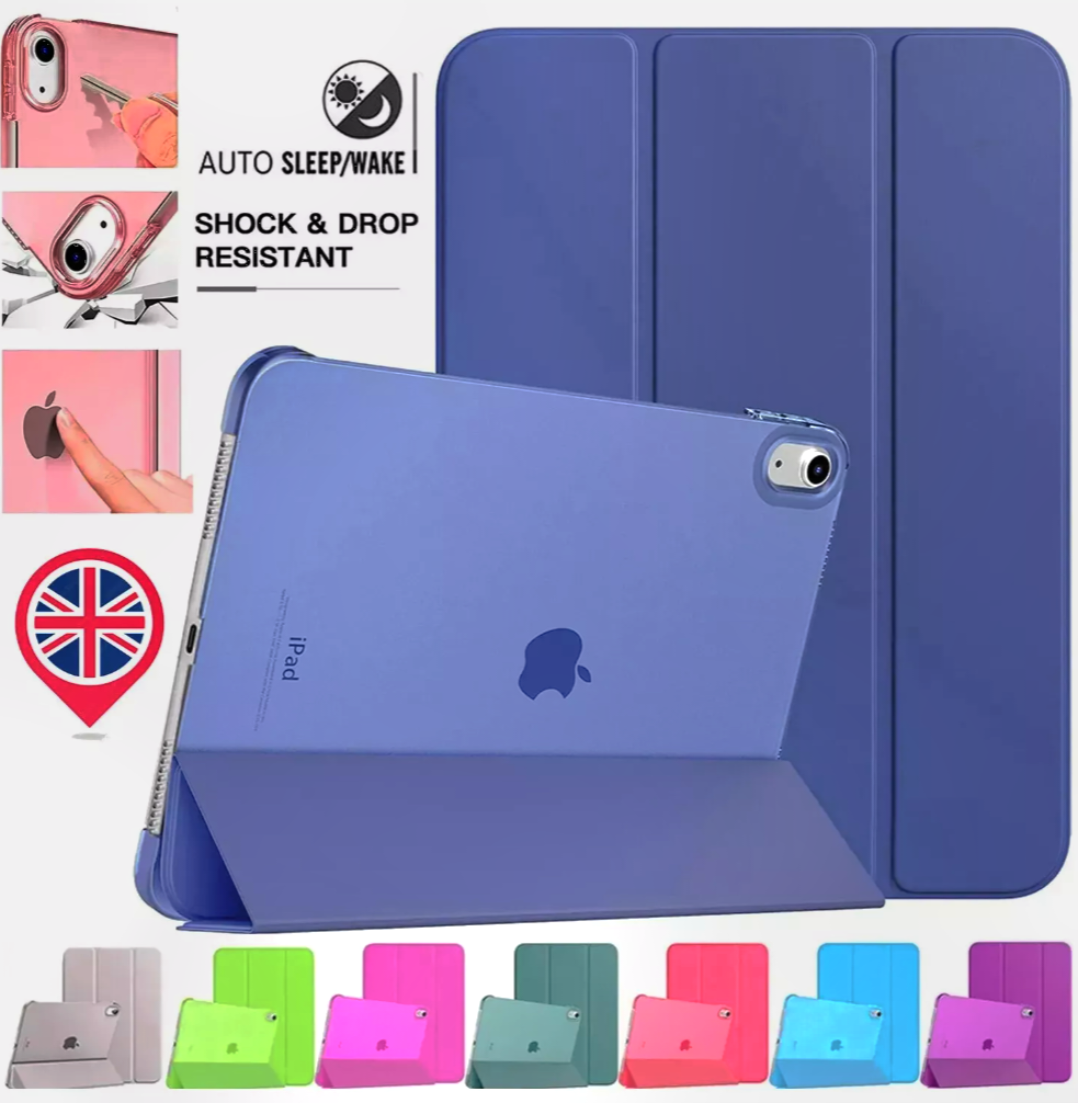 11-Inch Leather Case for Apple iPad 11th Generation (2025) | Smart Stand Cover with Auto Sleep/Wake | Slim Protective iPad Case | UK
