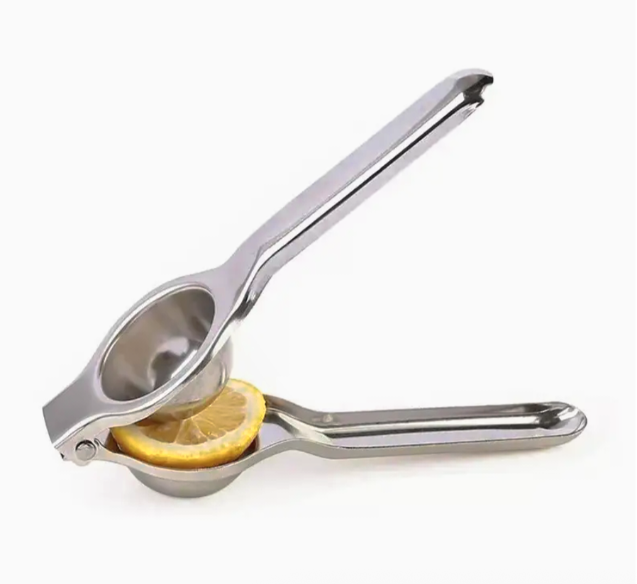 Stainless Steel Manual Citrus Juicer – Heavy Duty Lemon & Orange Hand Squeezer for Kitchen Use
