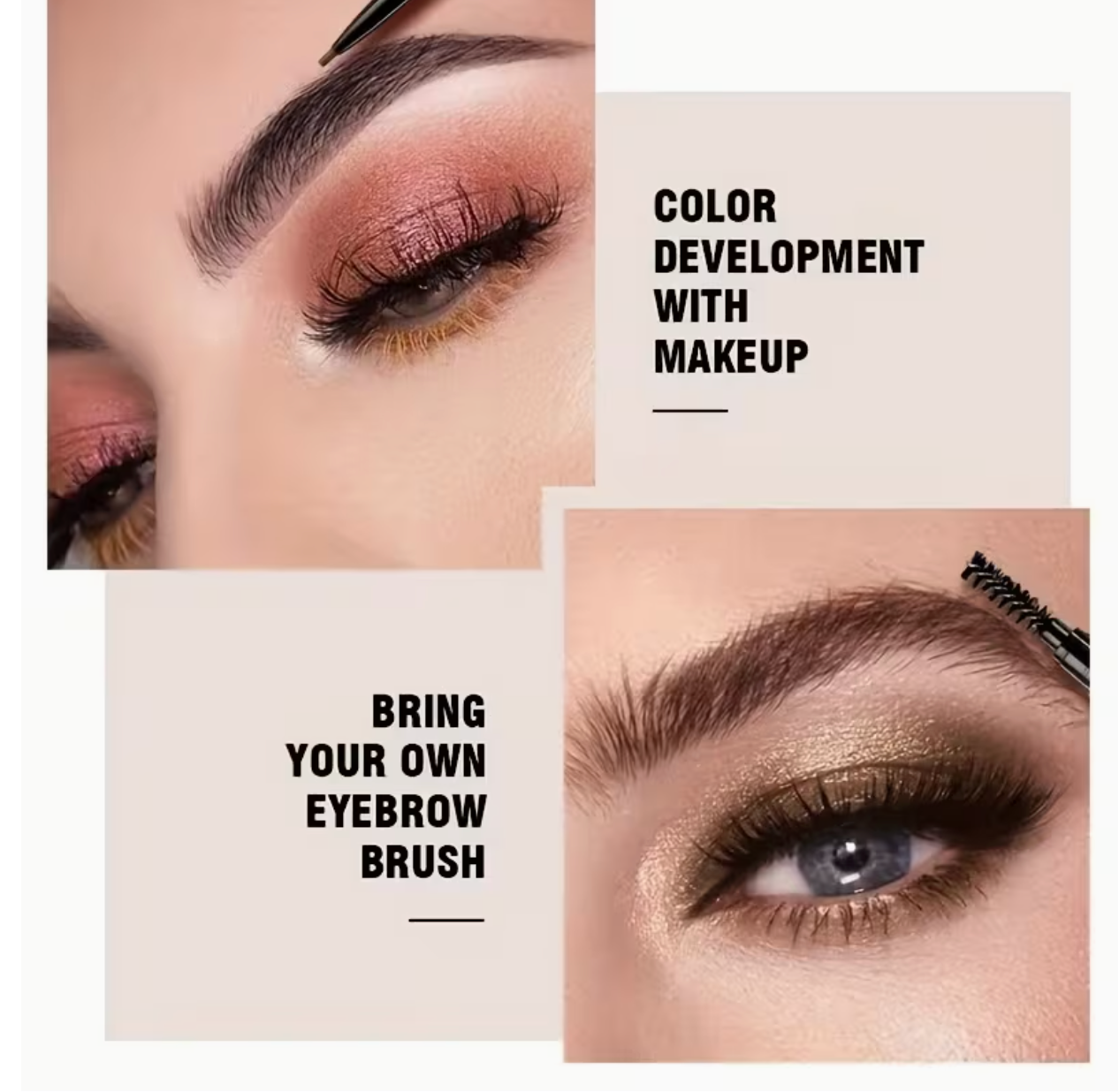 Smooth Dual-Ended Eyebrow Pencil with Brush – Long-Lasting Natural Defined Brows | Waterproof Smudge-Proof Makeup
