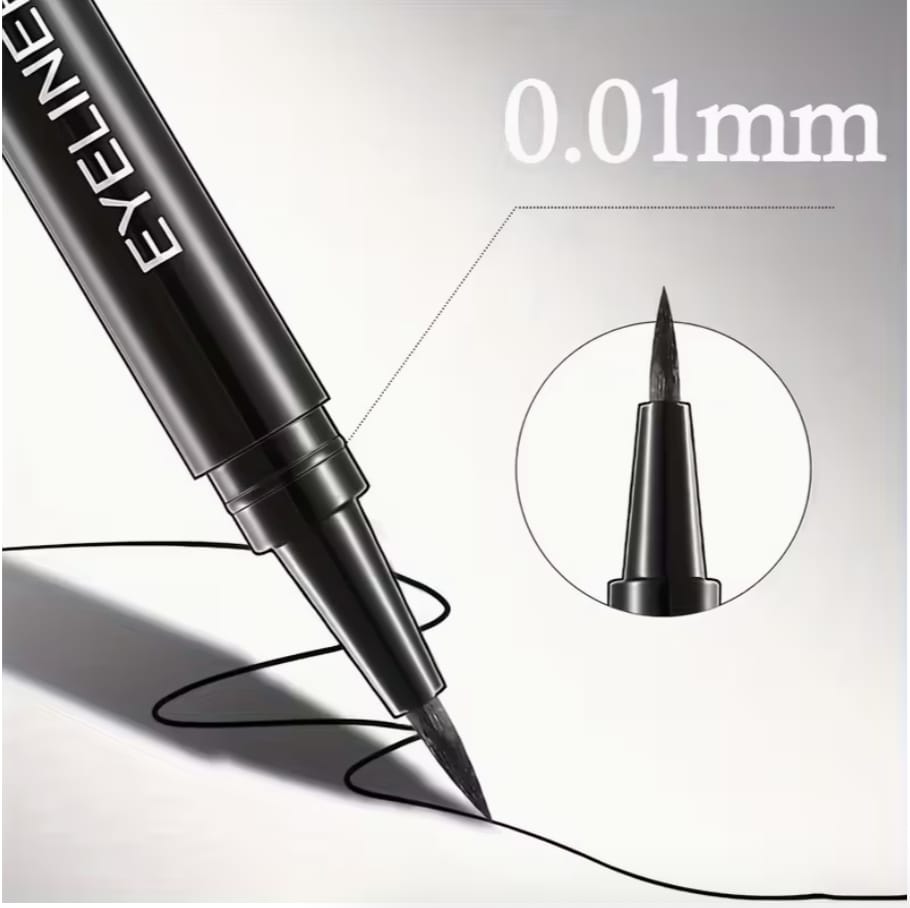 3-Piece Black Liquid Eyeliner Set – Waterproof, Smudge-Proof & Quick-Dry