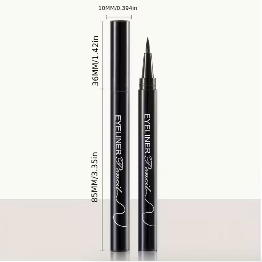 3-Piece Black Liquid Eyeliner Set – Waterproof, Smudge-Proof & Quick-Dry