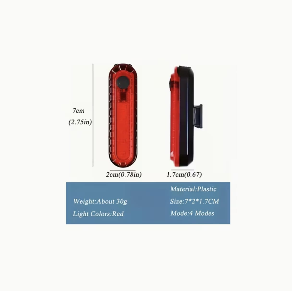 USB Rechargeable Bicycle Light Set – Front & Rear LED Bike Lights with Aluminum Body, Power Bank & Phone Holder for Safe Night Riding